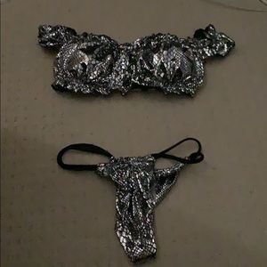 Bikini metallic